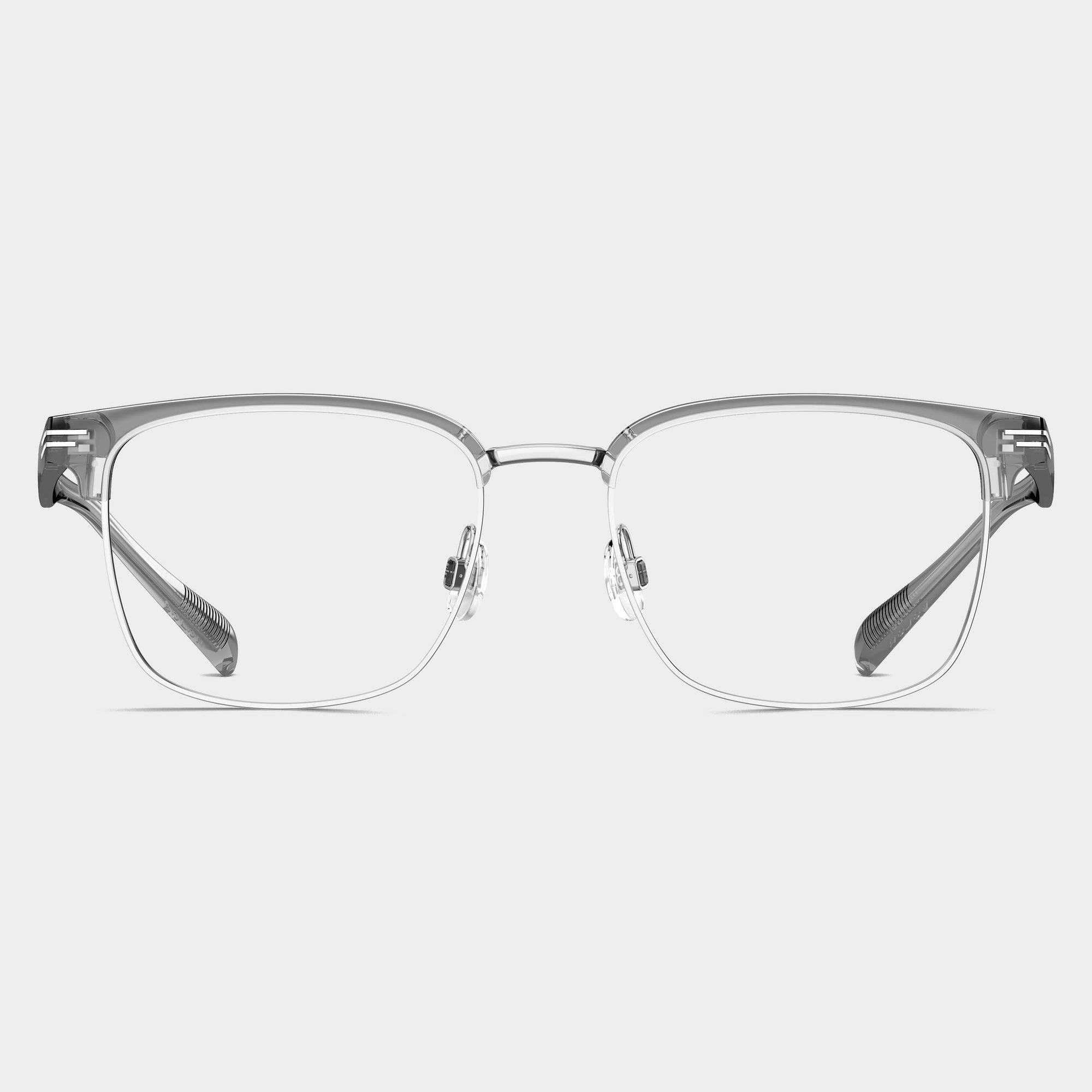 Silver|Transparent Grey