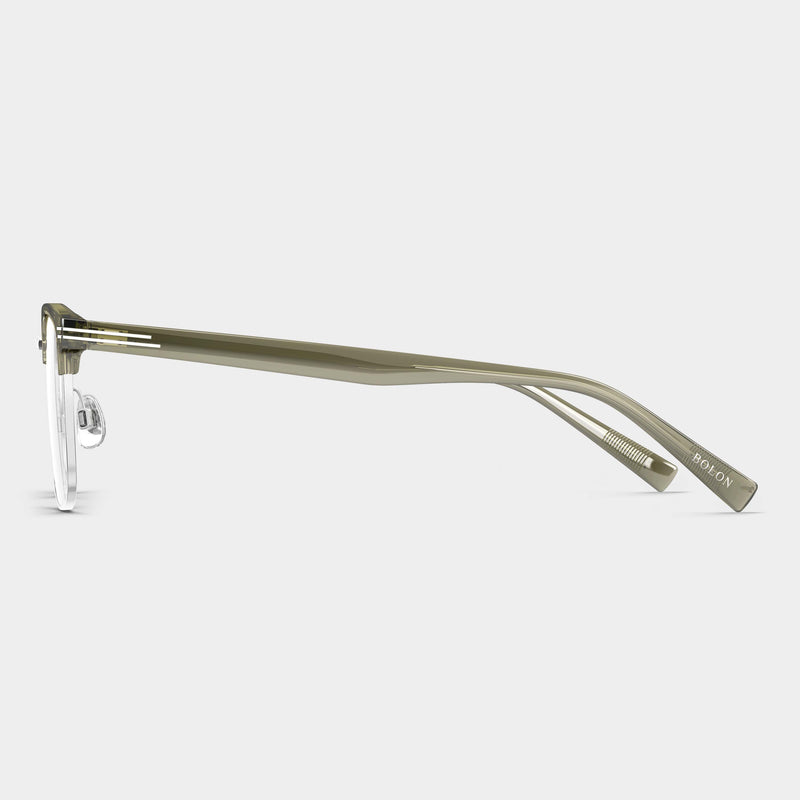 Silver|Transparent  Olive Green