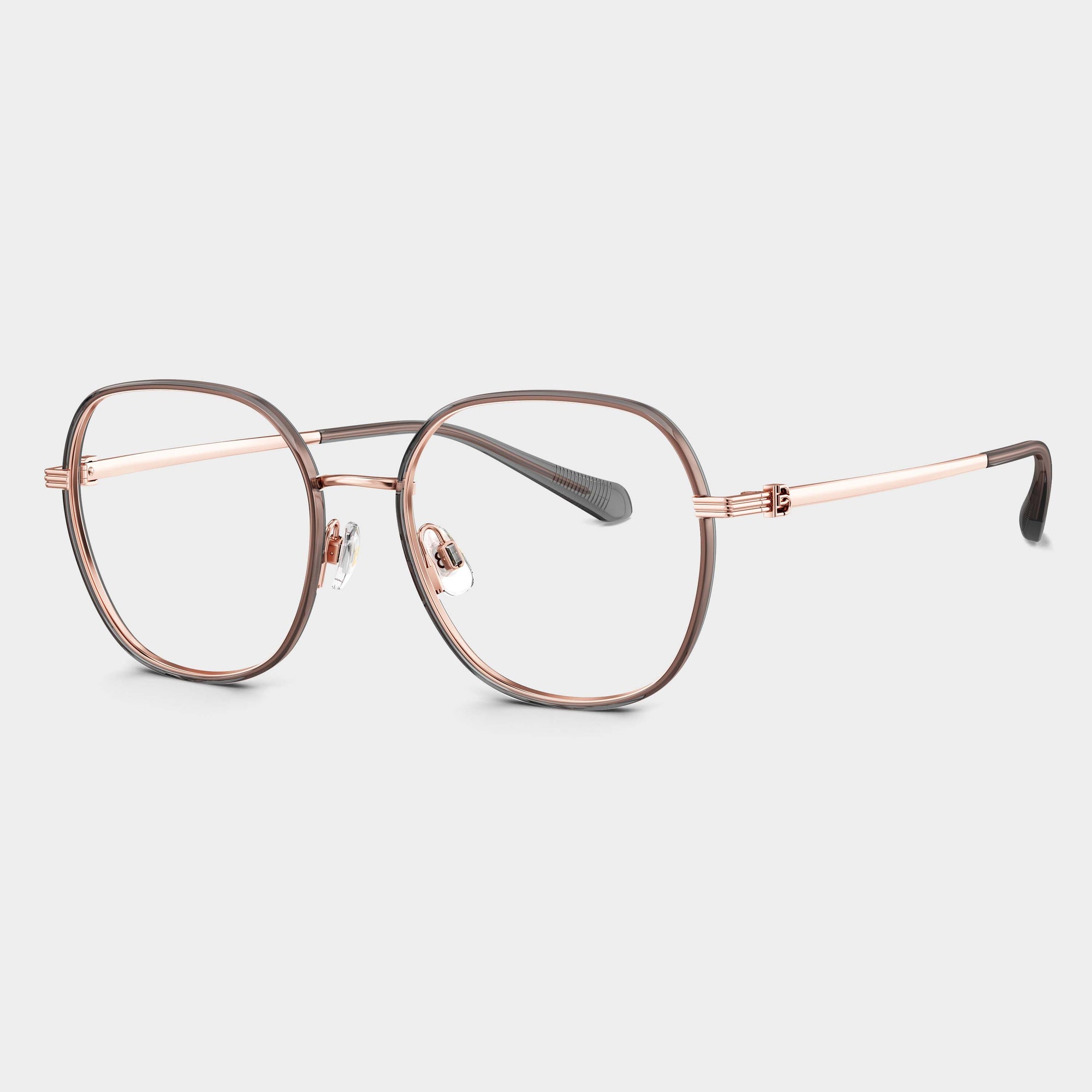 Rose Gold|Transparent Medium Grey