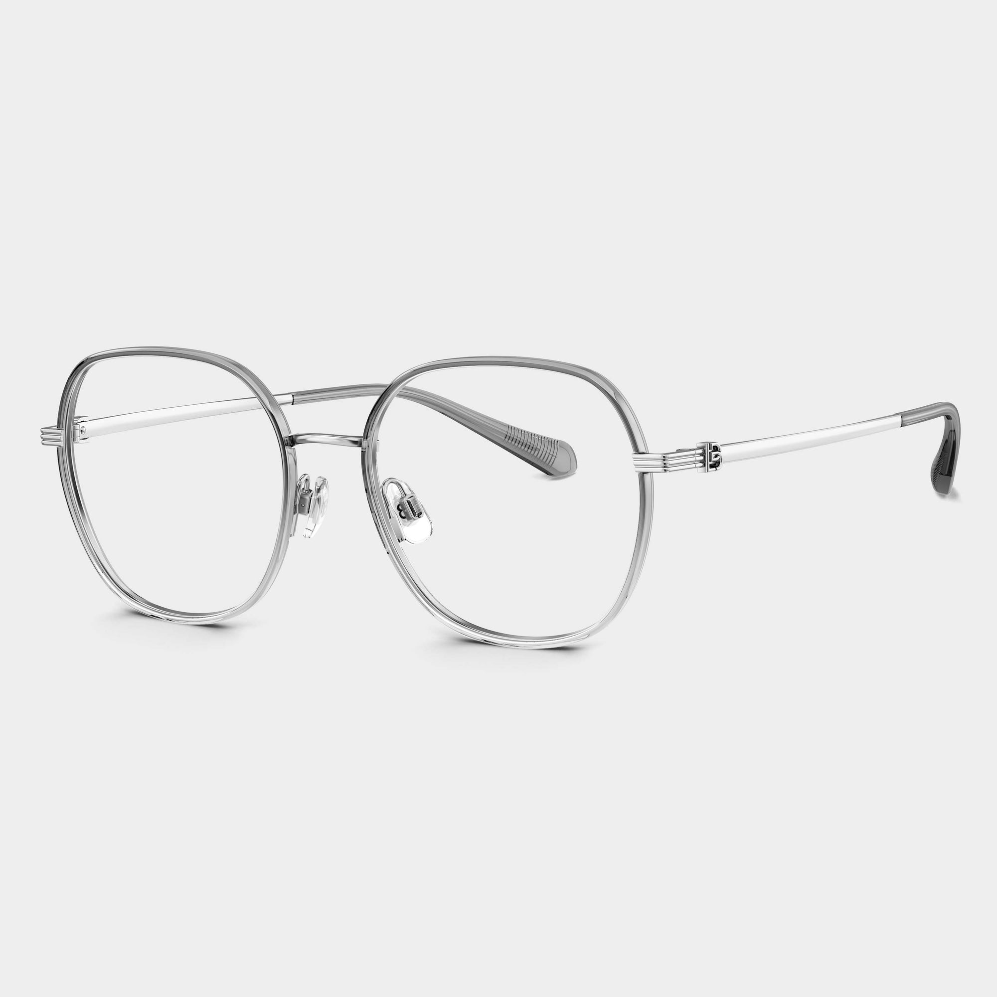 Silver|Transparent Gradient Grey