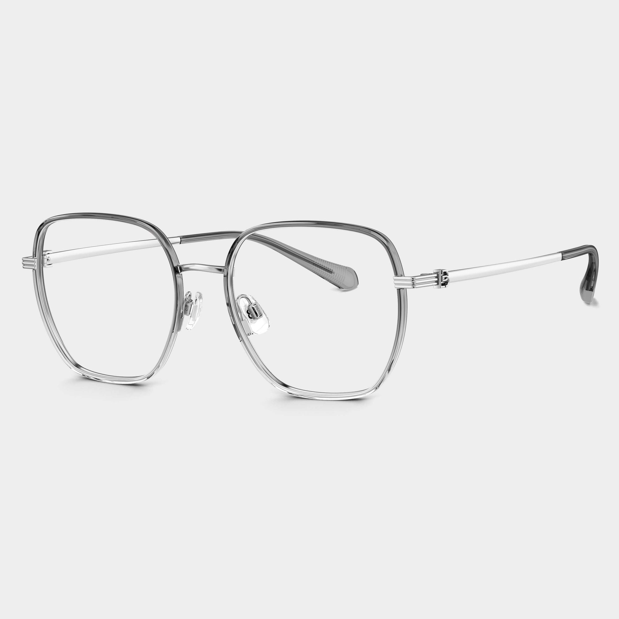 Silver|Transparent Gradient Grey