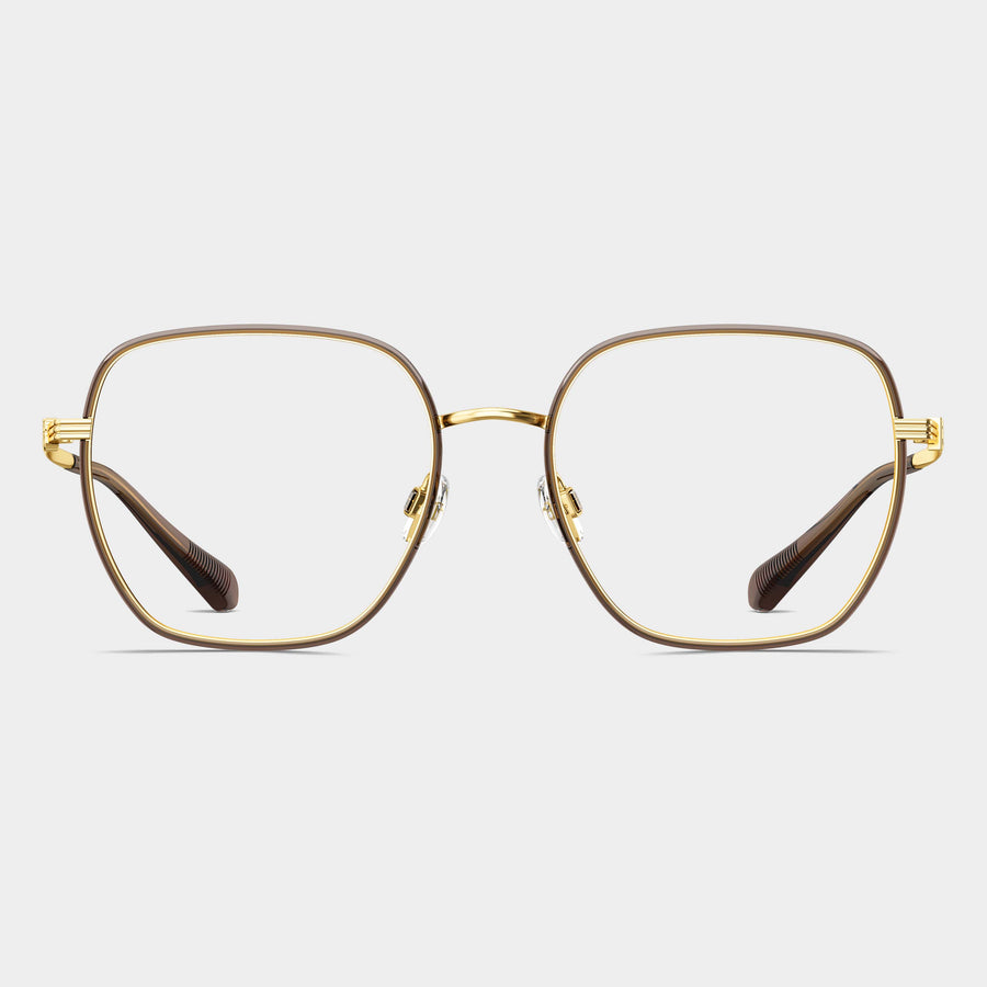 Gold|Transparent Brown