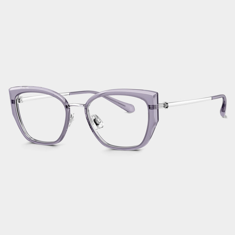 Silver|Transparent Purple