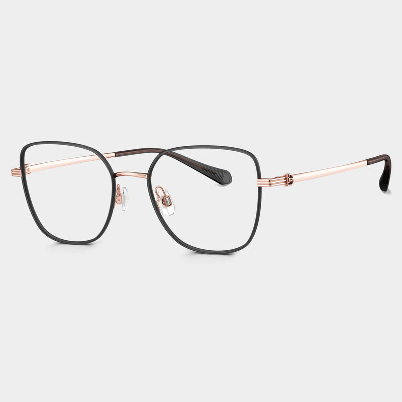 Rose Gold|Matte Black Front Rim