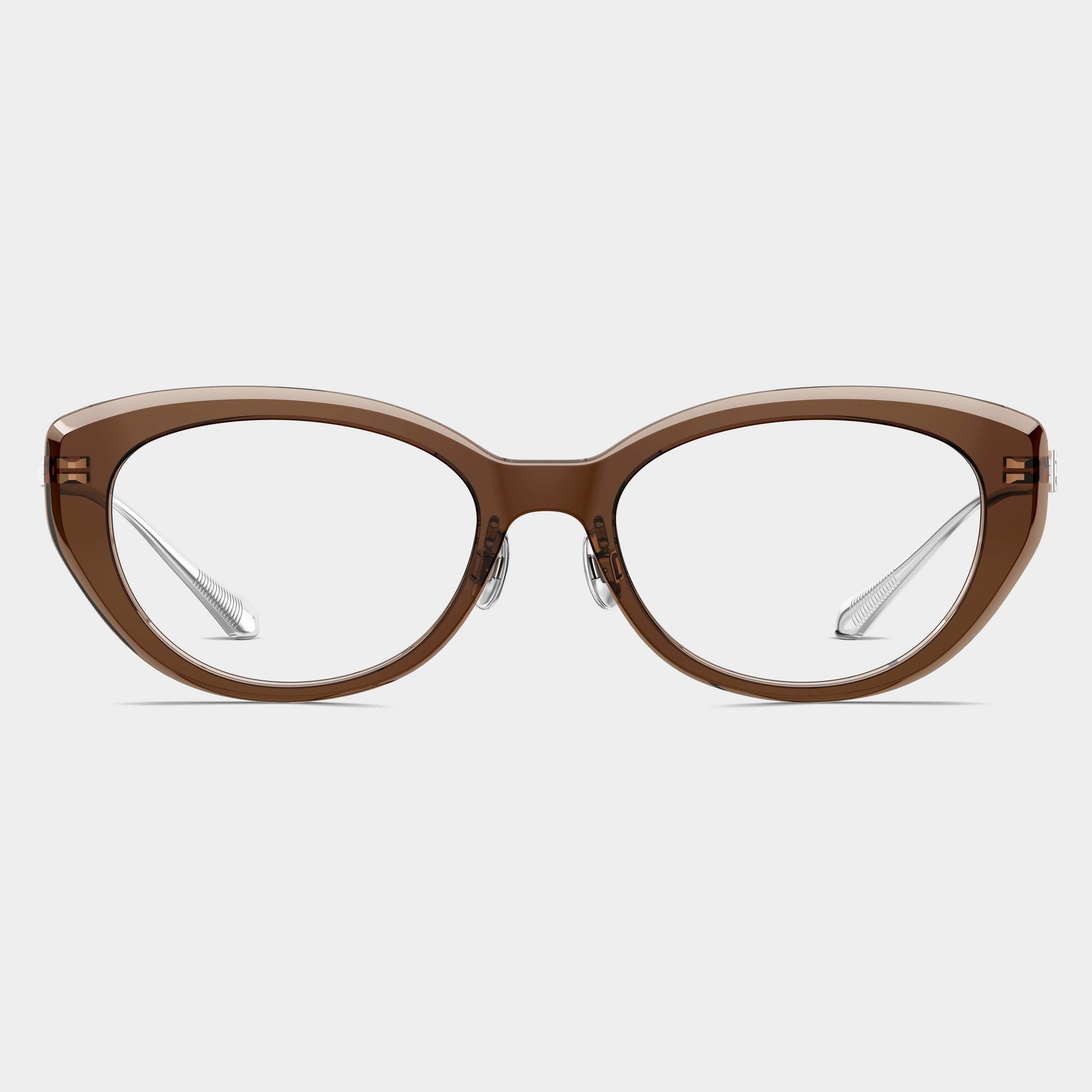 Transparent Dark Caramel Brown