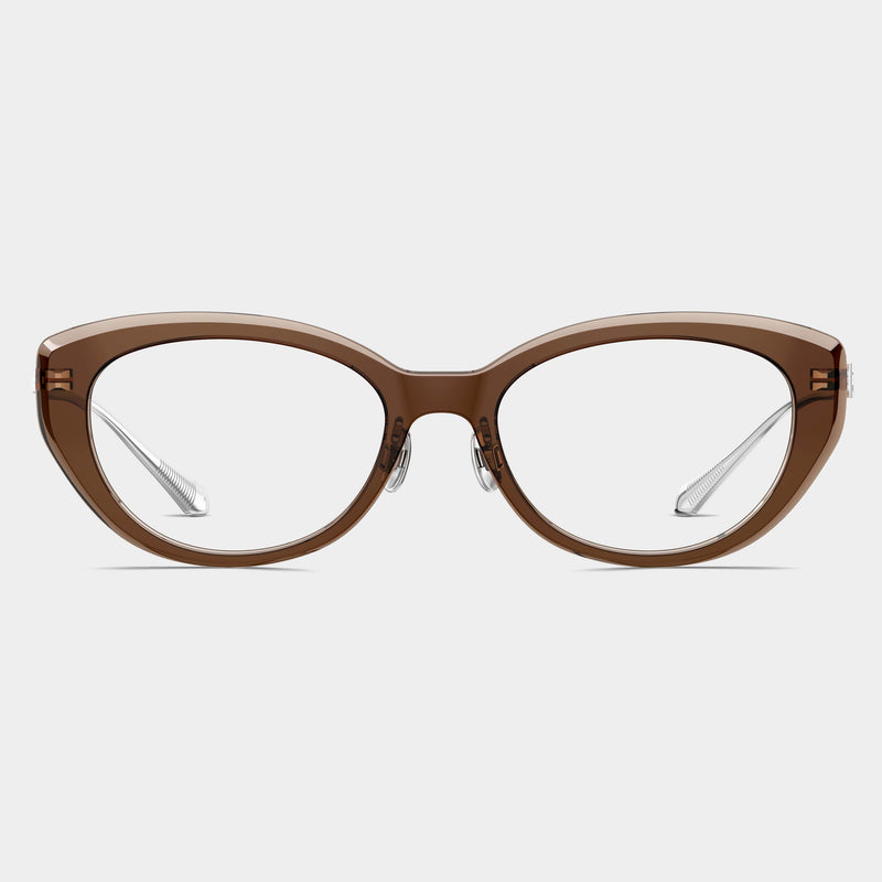 Transparent Dark Caramel Brown