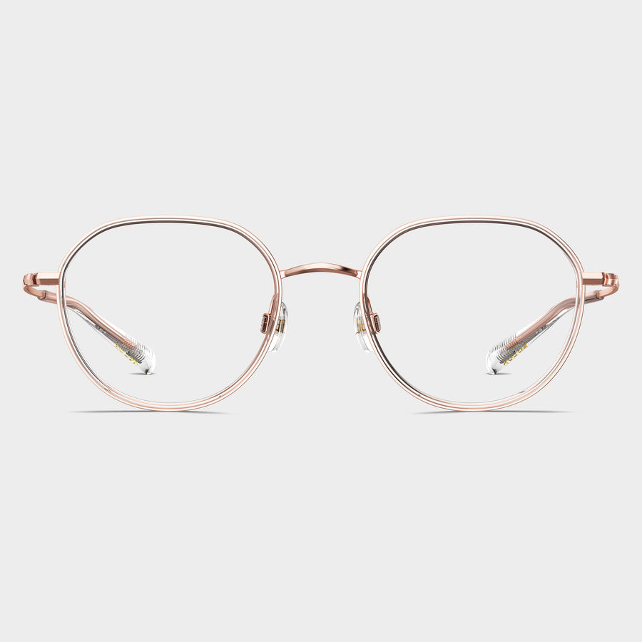 Rose gold/ Transparent