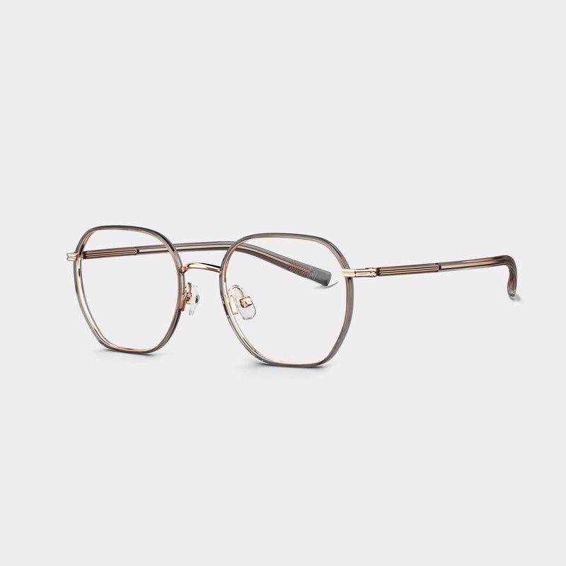 Rose Gold|Transparent Grey