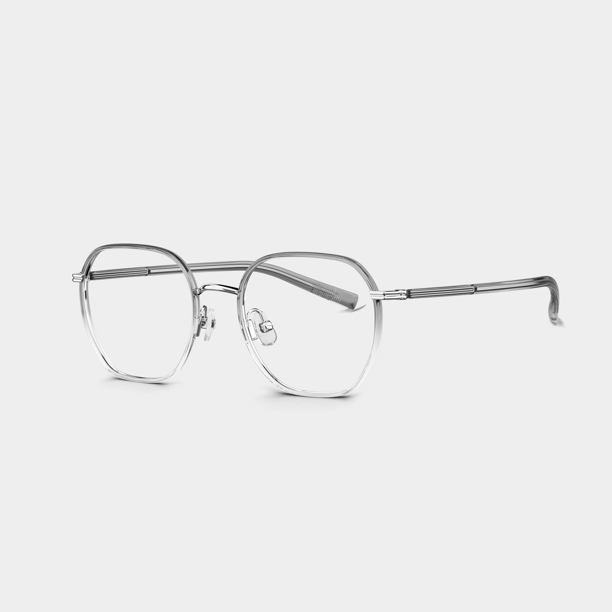 Silver|Transparent Gradient Grey