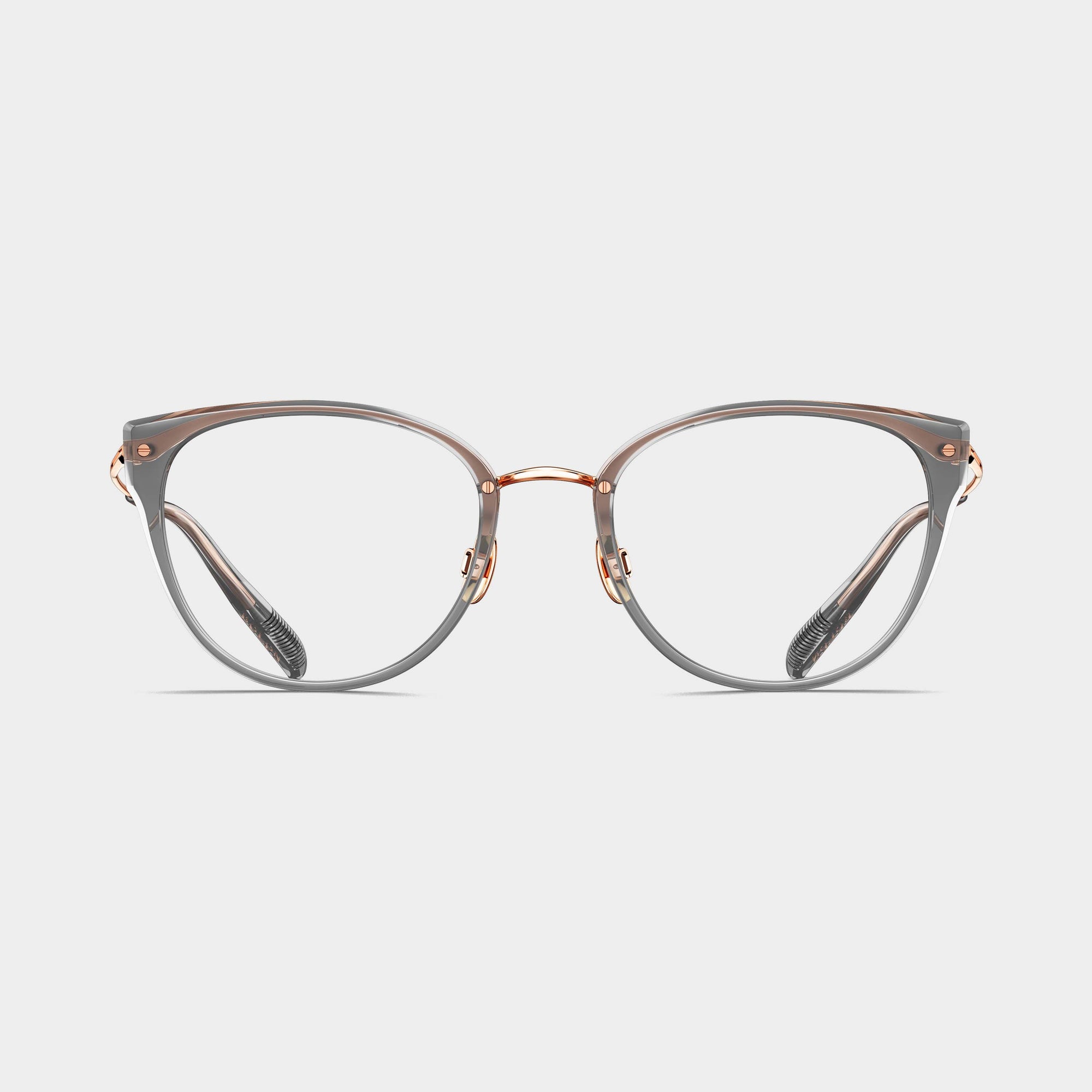 Rose Gold|Transparent Grey