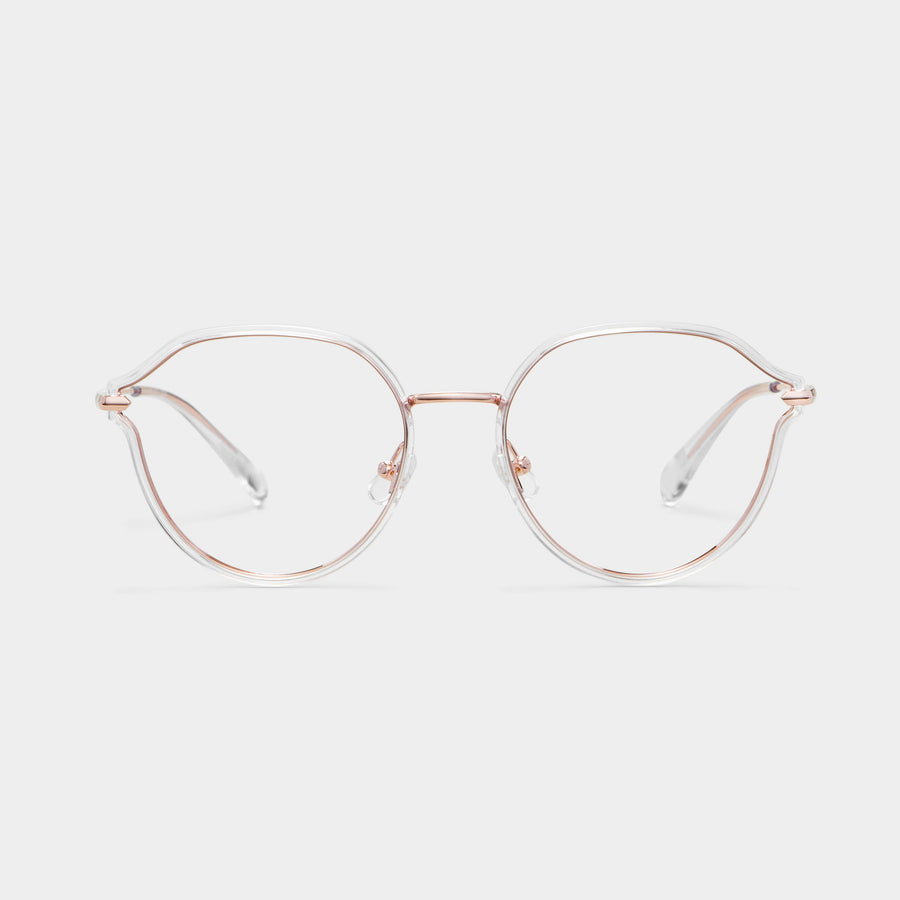Transparent|rose gold