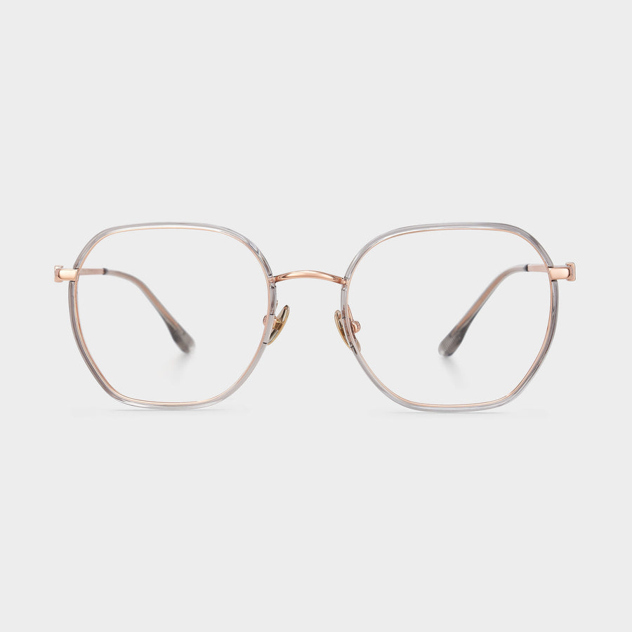 Rose Gold/Transparent Grey