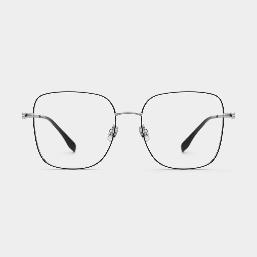 Silver/Matte black Rim