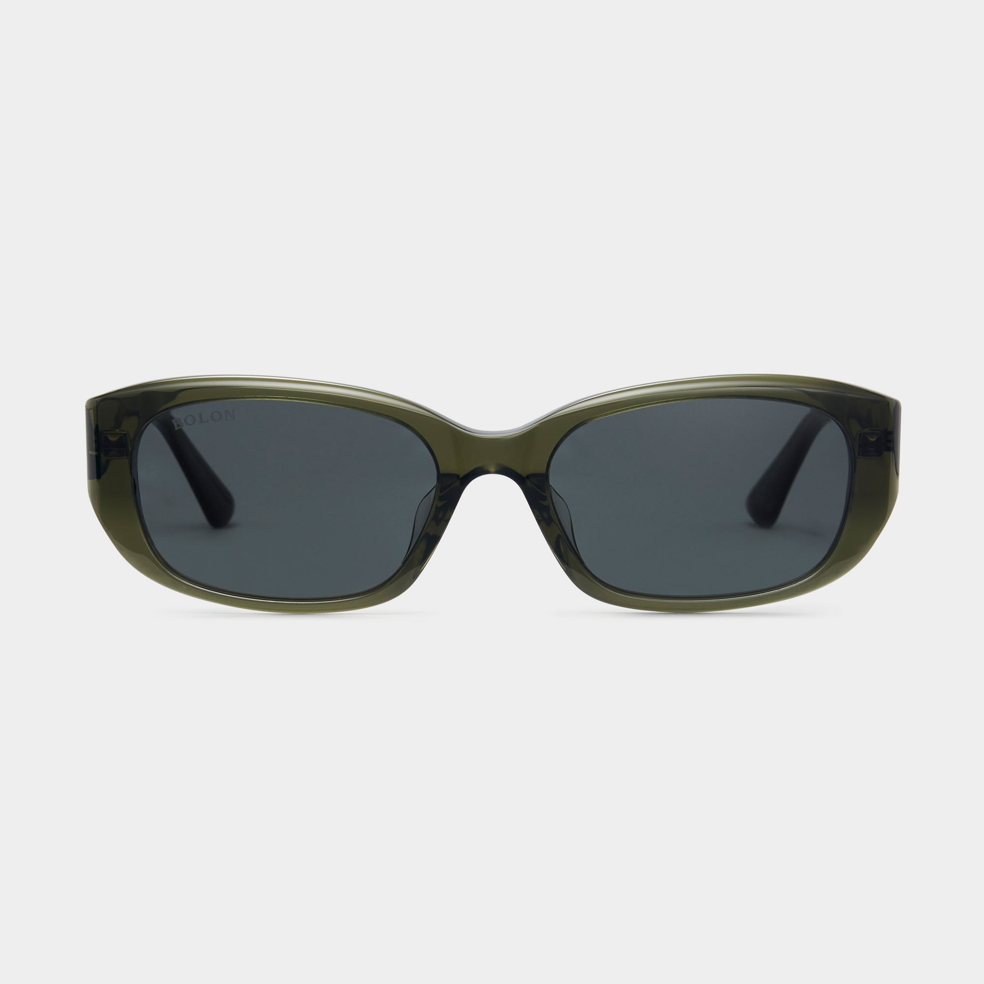 Black Rectangular Recycled Acetate Sunglasses - CHARLES & KEITH UK