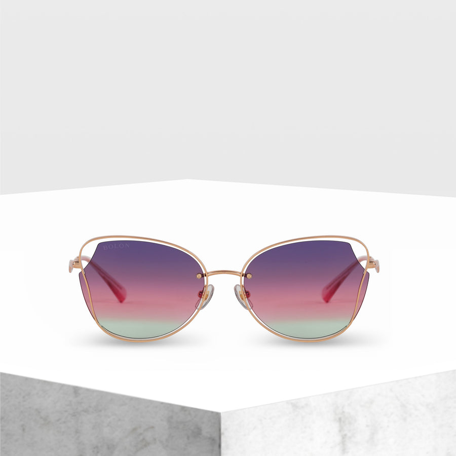 Purple Pink Green Gradient